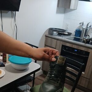 Valentino Olive Green Sneakers